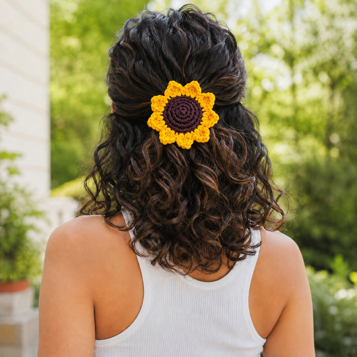Sunflower Rubber Band